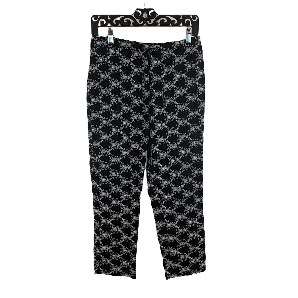 Work Order Womens Embroidered Capri pants, Size 6